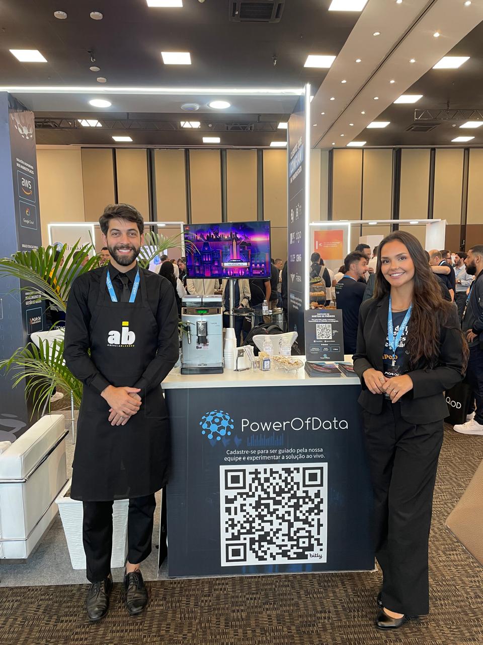 Buffet corporativo da Agência Blessed